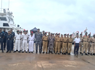 SPSS Students Participate in Indian Coast Guard's Golden Jubilee Maritime Awareness Programme